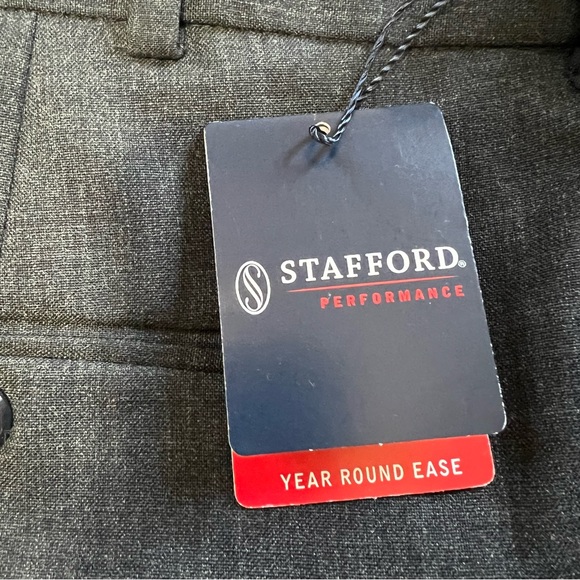 Stafford Performance Washable Wool Blend Pants - Picture 2 of 10